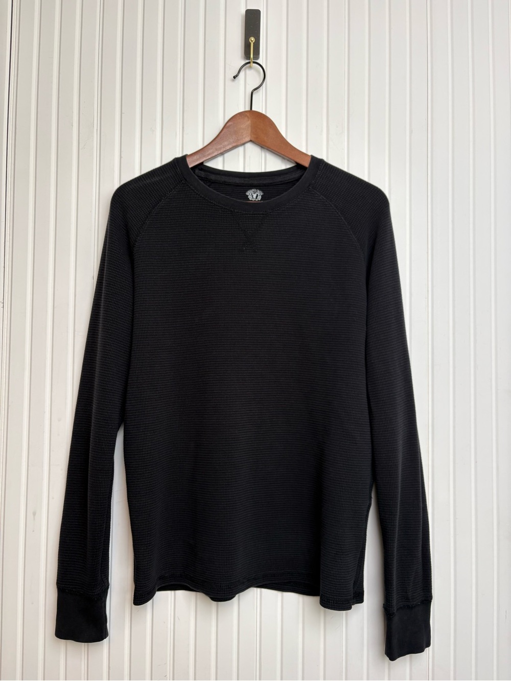 Roebuck Men’s Thermal Waffle Knit Top M Layer Cool Weather Staple Camping Cabin